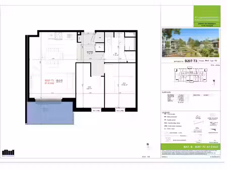 achat appartement 3 pièces 61m² houlgate 14510