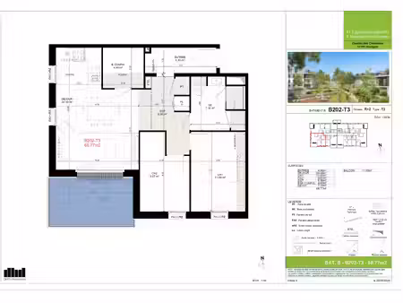 achat appartement 3 pièces 68m² houlgate 14510