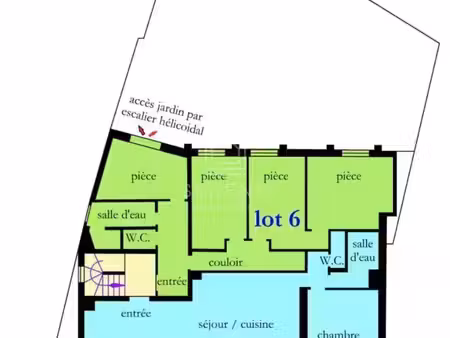 vente appartement 6 pièces
