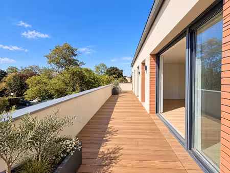 appartement toulouse 4 pièces de 82m² + 24m² de terrasse + 2 parkings sous-sol ! l'ormeau
