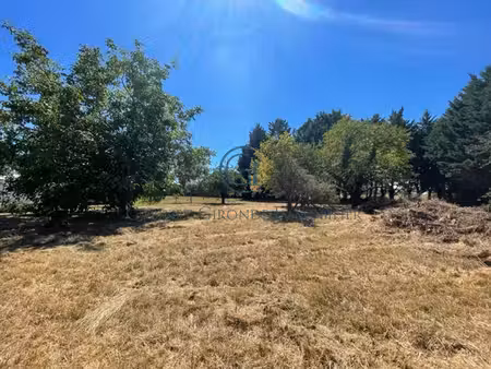 achat terrain 1 500m² bassanne 33190