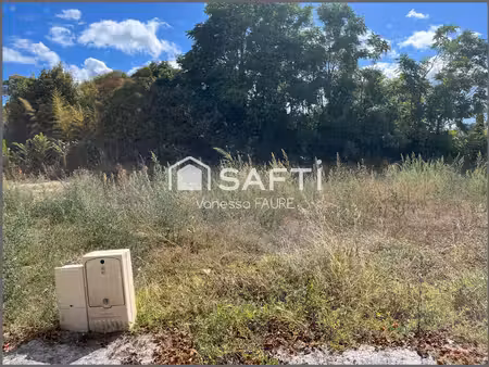 vente terrain 387 m² béguey (33410)