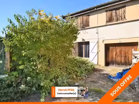 vente maison 4 pièces 77 m² à brézins (38590)  97 750 €