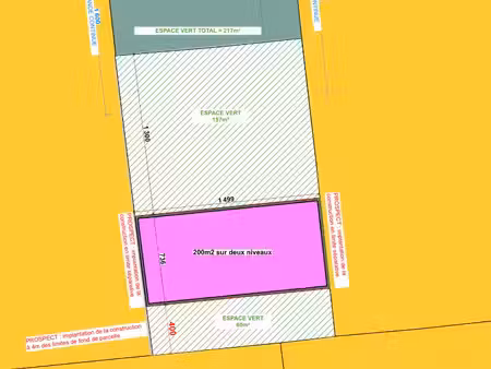 achat terrain 362m² nice 06100