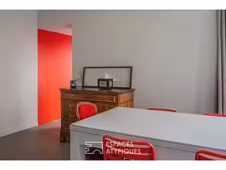 appartement atypique avec terrasses sur cour