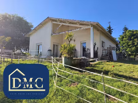 maison en campagne vue pyrénées