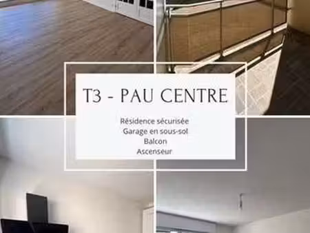 location appartement 3 pièces à pau (64000) : à louer 3 pièces / 63m² pau