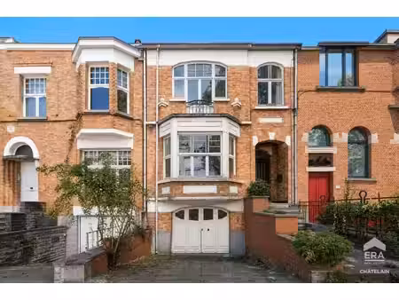 maison unifamiliale avec jardin à vendre à uccle