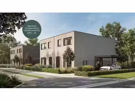 afgewerkte energiepositieve (epc -18) nieuwbouwwoning