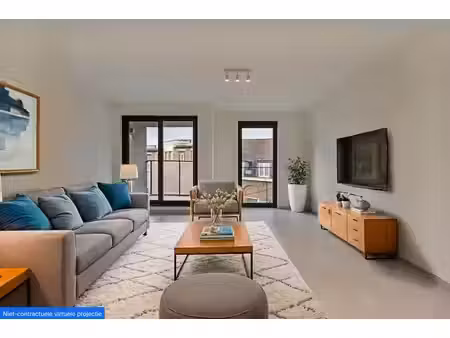 penthouse en duplex 3 chambres à vendre à koekelberg