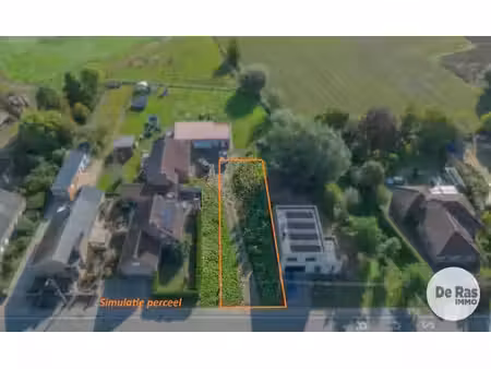 berlare - mooie bouwgrond  halfopen bebouwing (lot1)