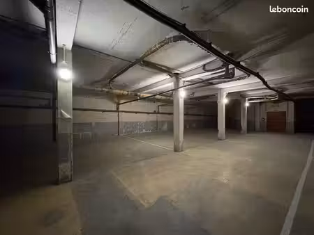 location parking souterrain a louer