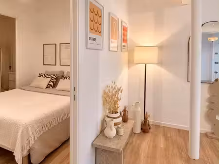 t2 meublé 42m2 rénové climatisé