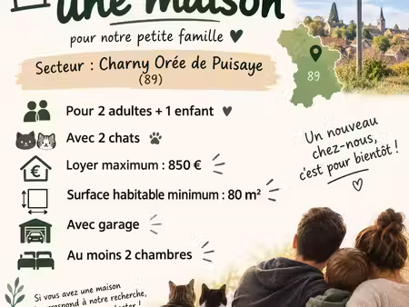 recherche maison à louer
