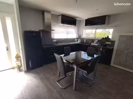 appartement 56m² + jardin 100m2 + parking