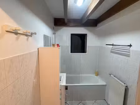 beau f2 duplex meublé - refait à neuf