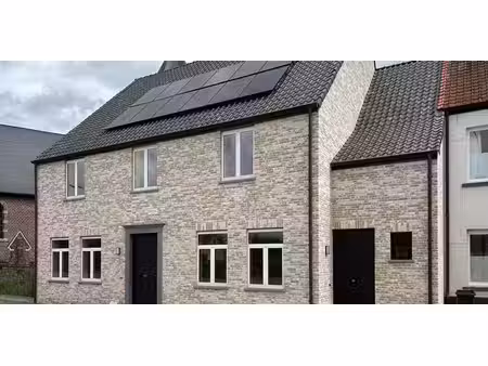 maison ben moderne avec 3 chambres et jardin à wortegem-petegem