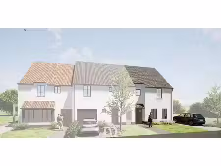 maisons neuves économes en énergie avec jardin et vue dégagée à petegem