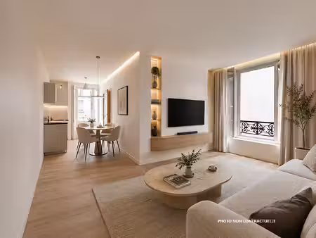 appartement grand studio rue daguerre - rentabilite brut a 5%