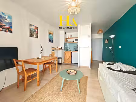 appartement saint denis studio de 21m² + balcon