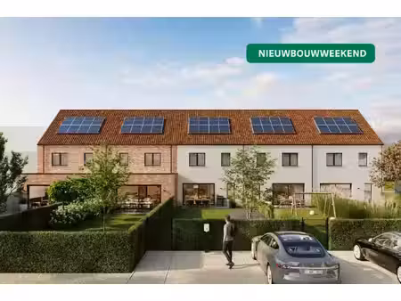 nieuwbouwwoning te koop in roesbrugge