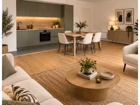 t4 de 80 73 m² – grand salon-séjour & balcon