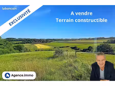 terrain à bâtir avec belle vue