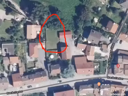 terrain à bâtir centre ville