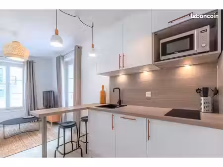 2 pièces 26m² - meublé - louise michel