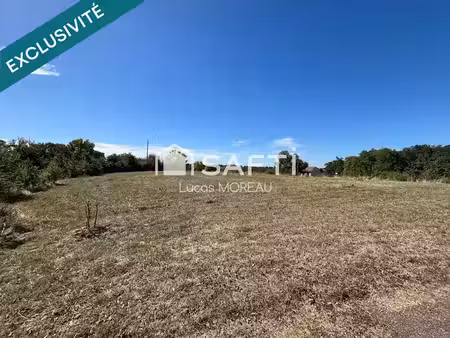 vente terrain à batir 1005 m² à saint-nauphary (82370)  55 000 €