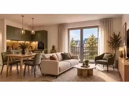 vente appartement 2 pièces 46 m² à ris-orangis (91130)  165 000 €