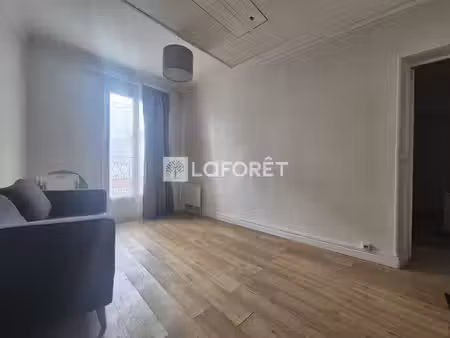 saint-ouen garibaldi studio meublé 23 m² 1er étage