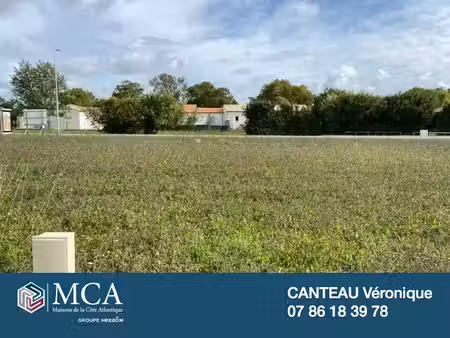 vente terrain 339 m² à mornac-sur-seudre (17113)  87 000 €