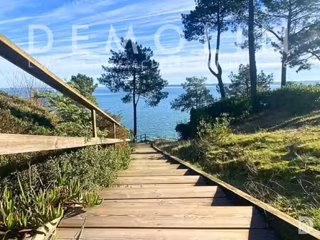 cap ferret 1ère ligne - vue bassin triplex avec rooftop
