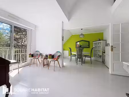 lorient   quartier du manio : duplex t5 avec balcon & terrasse