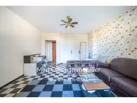 référence : 6344-mco. - exclusivité appartement 1/2 pièces d'une surface de 35 m2 au derni