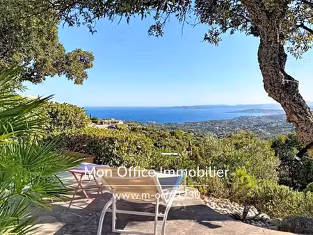 référence : 7230-les - mazet vue mer et collines avec jardin aux issambres