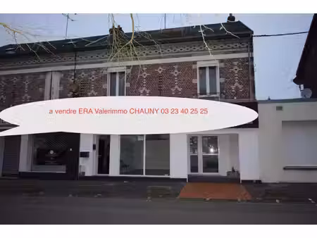 tergnier local commercial et appartement 210 m2