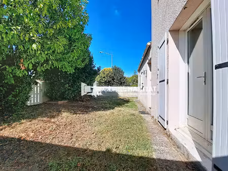 vaux sur mer - centre-ville - maison 3 chambres avec garage et jardin