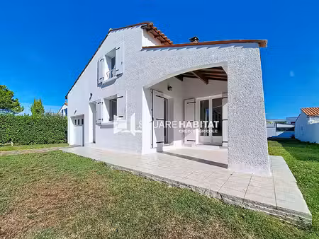 vaux sur mer - centre-ville - maison 4 chambres avec garage et jardin