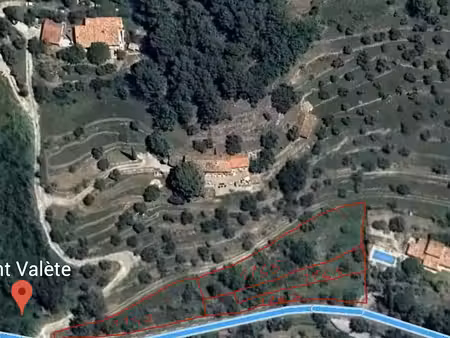 terrain non constructible de 2 505 m2 à seillans  lieu-dit f