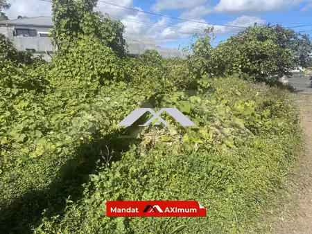 terrain plat 373 m² tampon