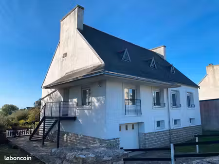 maison 6 pieces - 100 m2 - terrain 975m2 - plouhinec (29780)