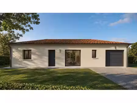 terrain avec maison neuf à vendre