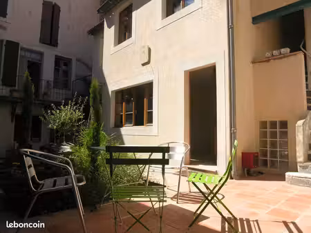 appartement t2 indépendant avec terrasse – carcassonne centre – 460 charges comprises