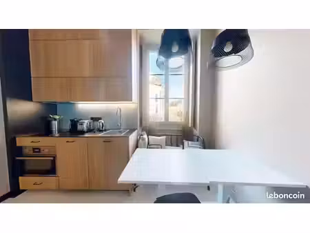beau t2 meublé 37m²