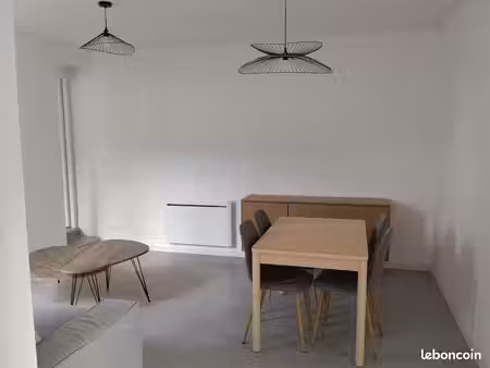t2 meublé de 45 m² avec jardin privatif – rénovation neuve (2026) – pont-à-marcq centre