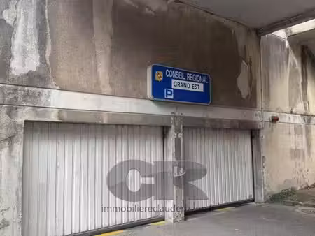 a louer - place de parking en sous sol - pontiffroy