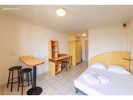 studio meublé - résidence columba