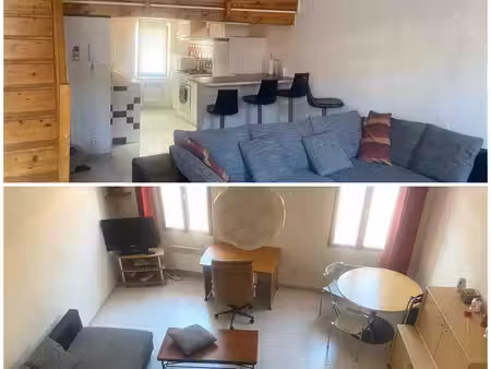 a louer joli meublé 2 pièces 56m2